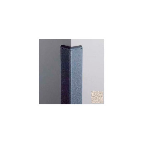Surface Mounted Corner Guard 90 Degree, 2'' Wings, 4'H W/Caps, Khaki Brown
